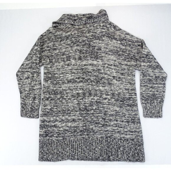 Eileen Fisher Women’s Gray‎ Sz L Baby Alpaca Open Cardigan Sweater Knit Jacket - Picture 5 of 7